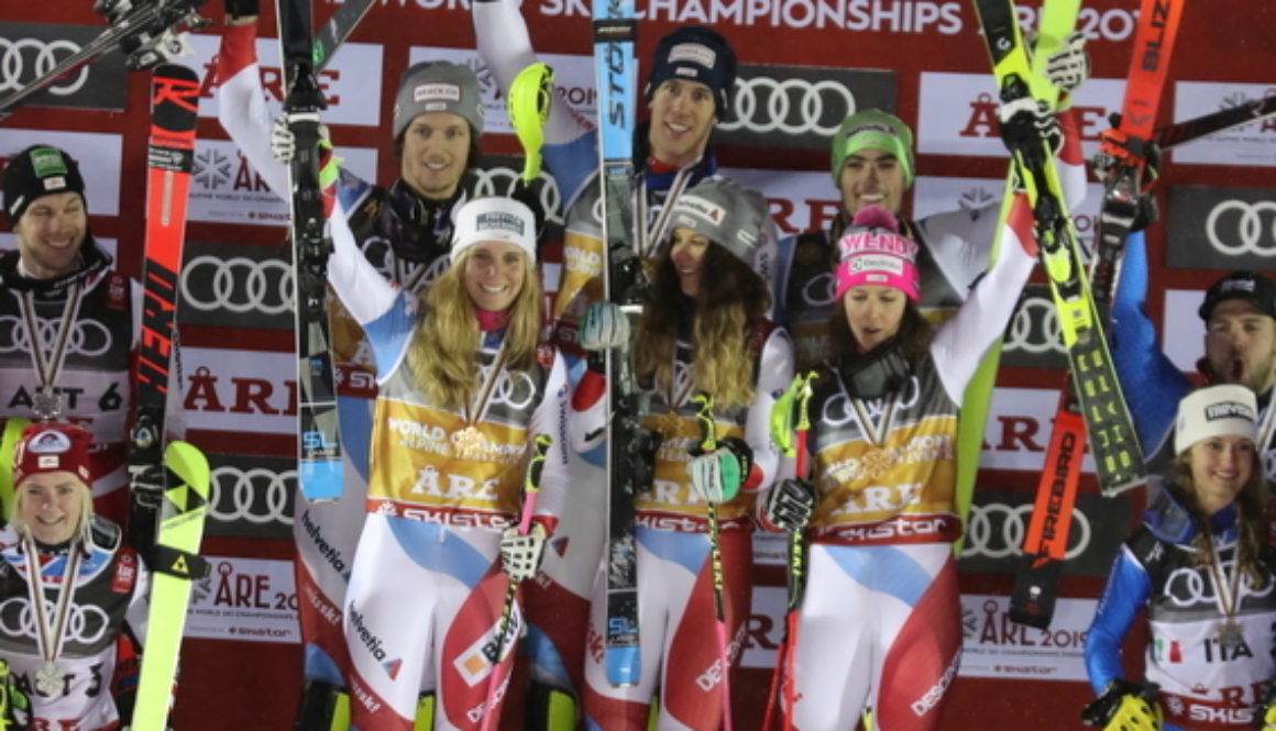 TEAM SWITZERLAND,DANIOTH Aline,ELLENBERGER Andrea,HOLDENER Wendy,SIMONET Sandro,YULE Daniel,ZENHAEUSERN Ramon